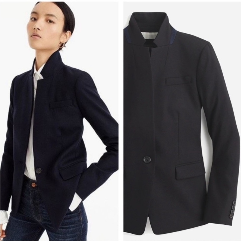 J. Crew Regents Blazer in wool blend